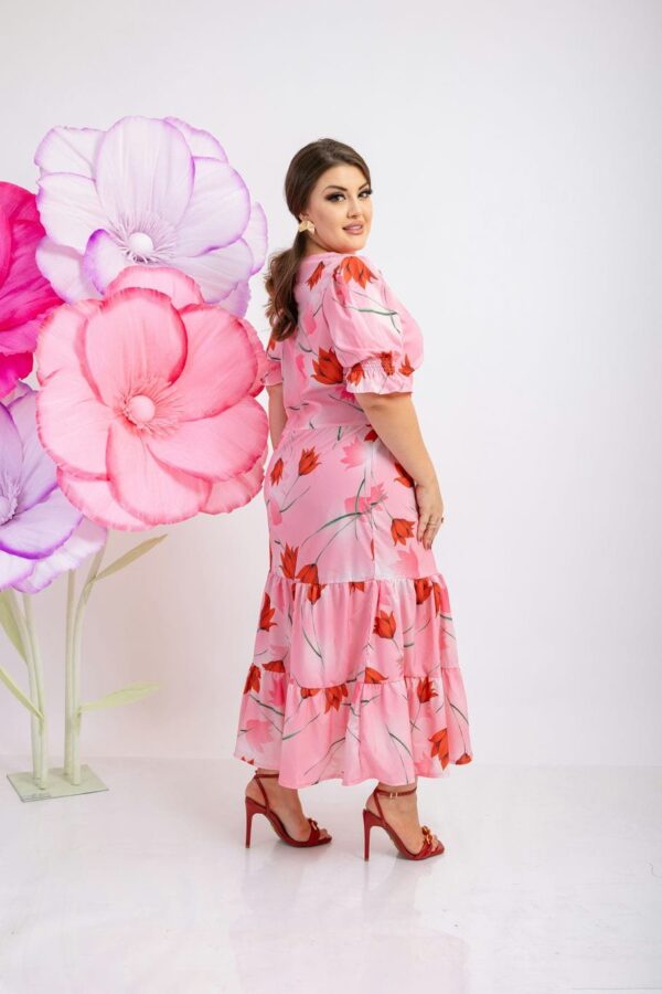Vestido thania estampa exclusiva - Imagem 4