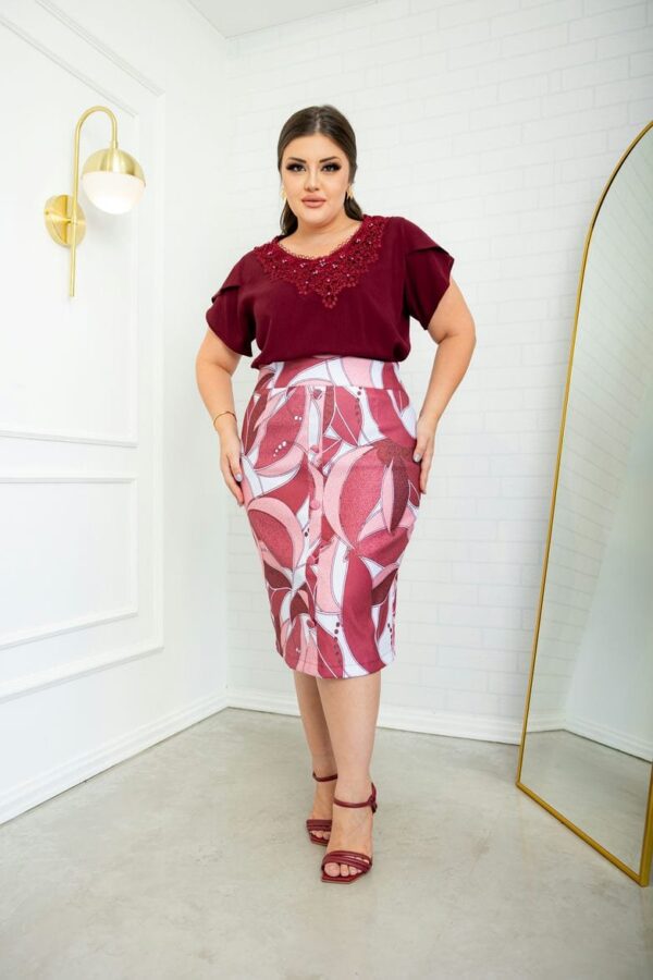 Saia Marcela Estampa Exclusiva - Imagem 5