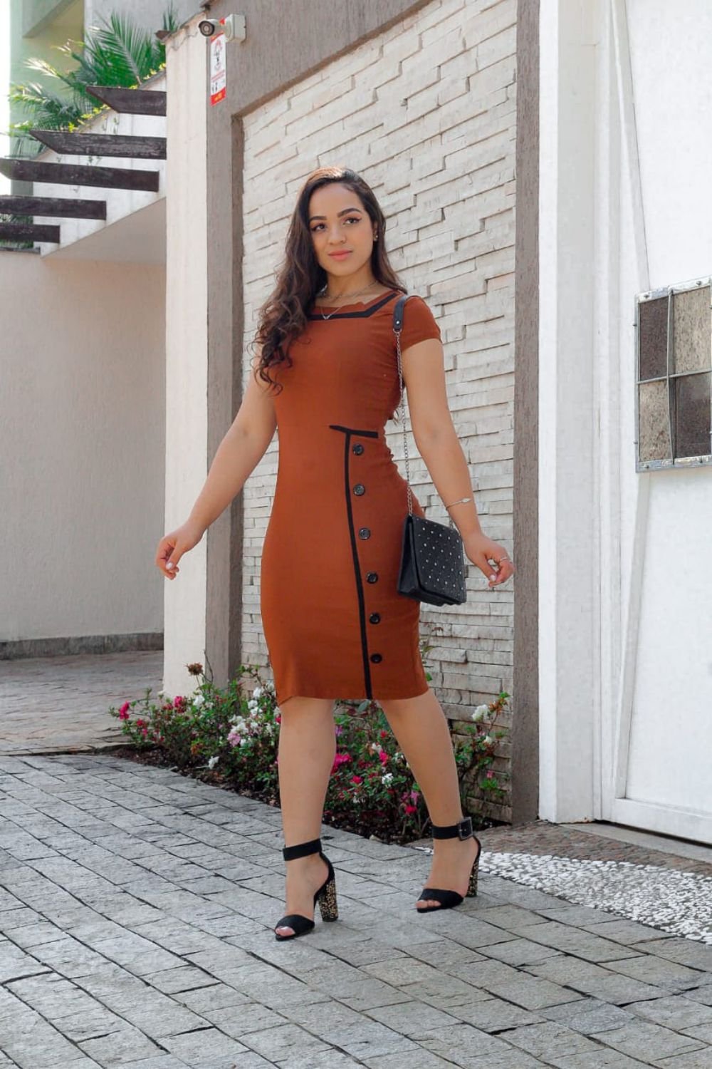 Vestido Mariana Caramelo DTL Preto - Imagem 11