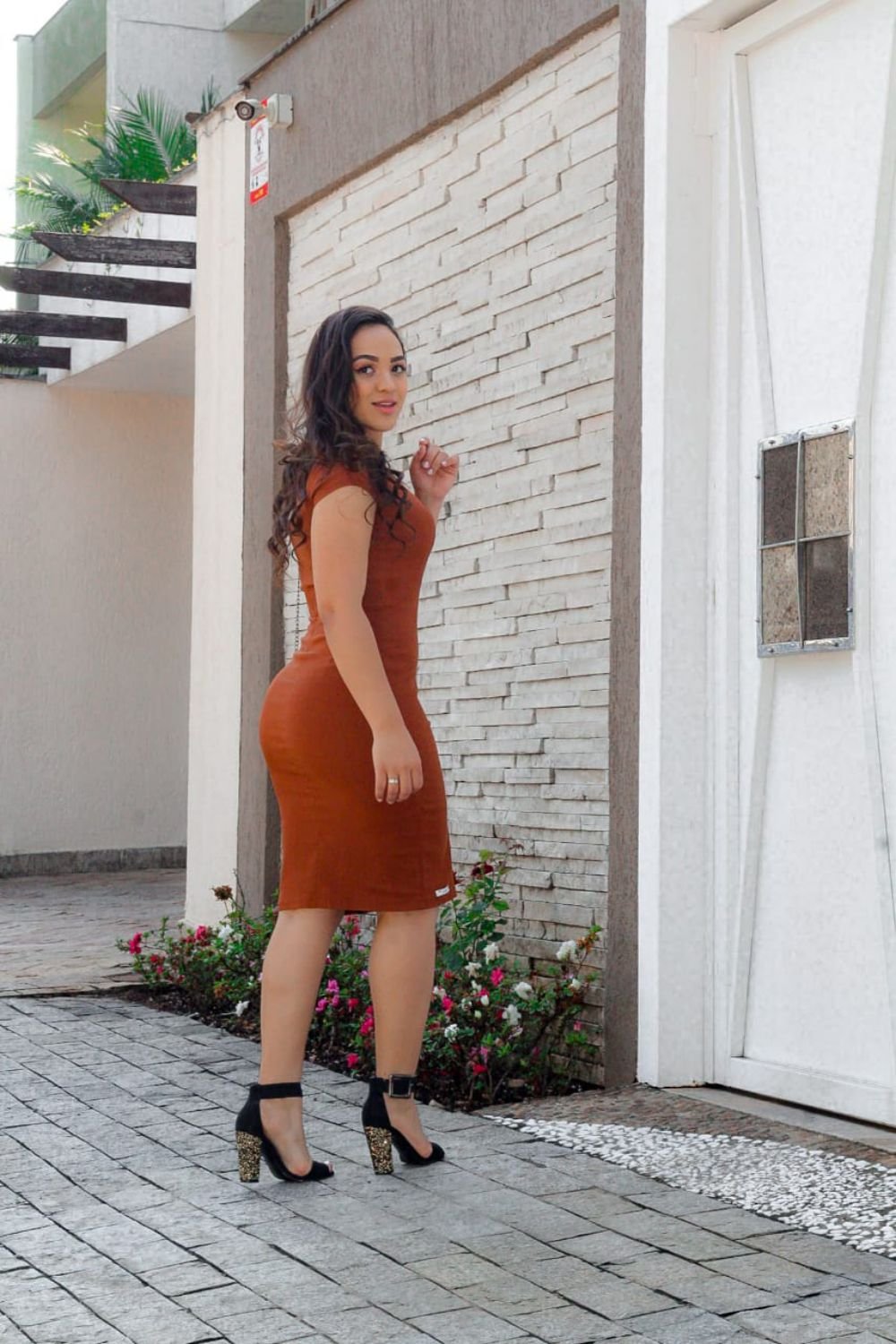 Vestido Mariana Caramelo DTL Preto - Imagem 7