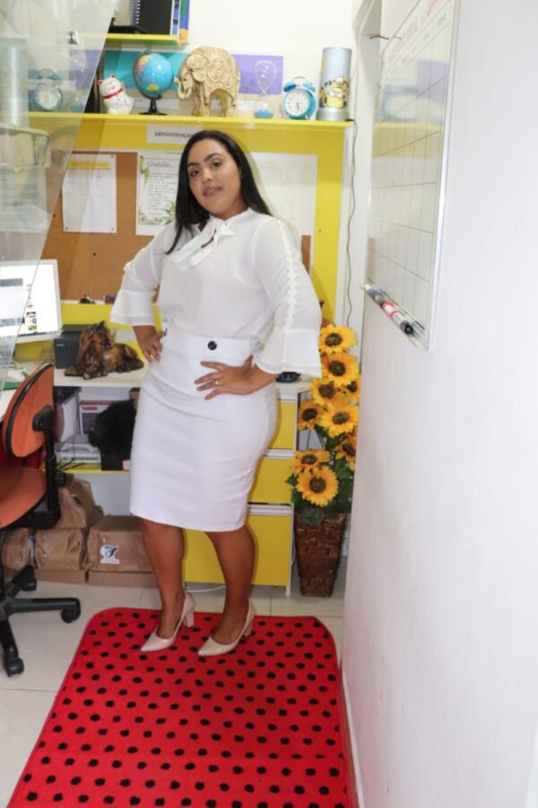 Saia Meire Branca - Imagem 12