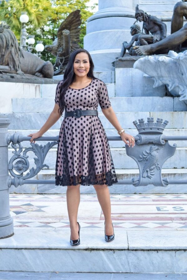 Vestido Camila c/cinto