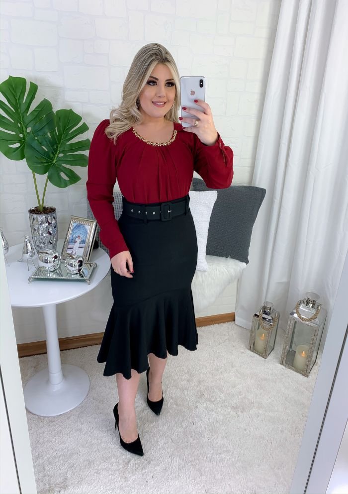 Blusa Isabel c/Corrente fixa - Imagem 4