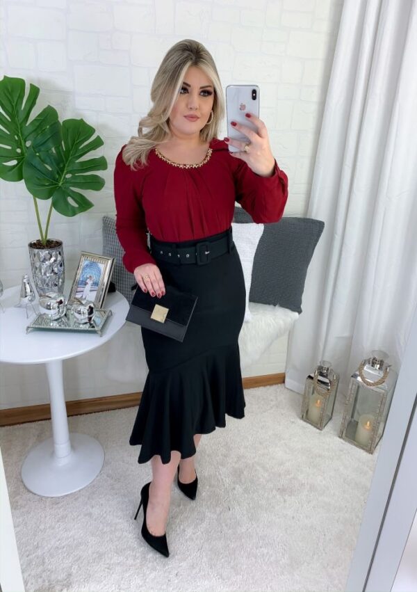 Blusa Isabel c/Corrente fixa - Imagem 3