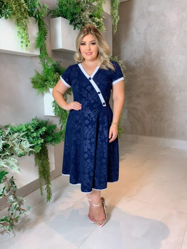 Vestido Ruth /Jacar 3D