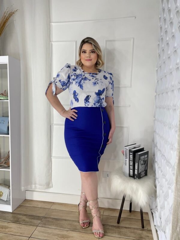 blusa  Eliana estampa - Imagem 7