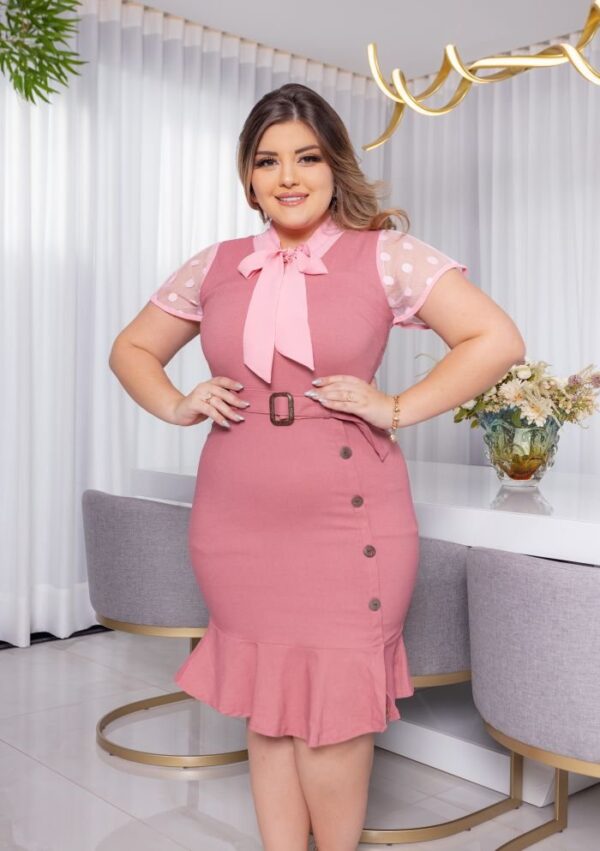 Vestido Mirella c/Blusa - Imagem 6