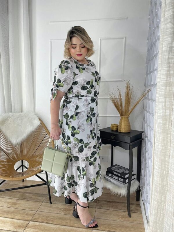 Saia Envelope Estampada - Imagem 7