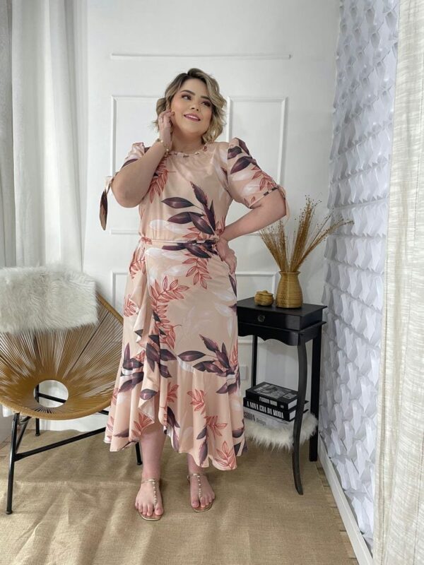 Saia Envelope Estampada - Imagem 2