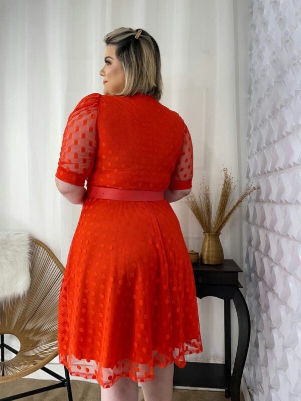 Vestido Thalita Laranja - Imagem 4