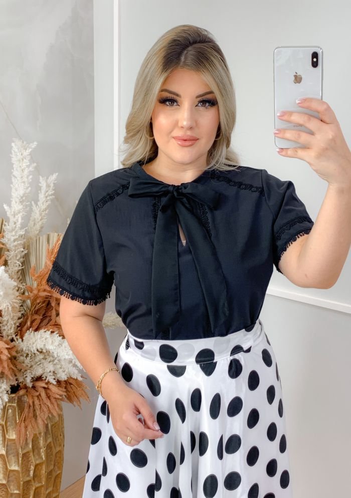 Saia Amanda de Cetim - Imagem 3