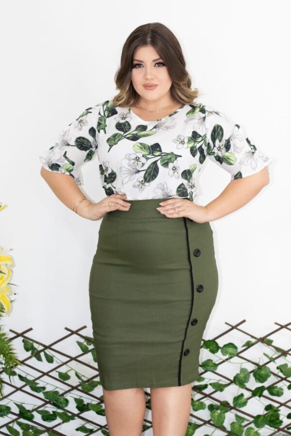 Blusa Michelly Estampada - Imagem 4