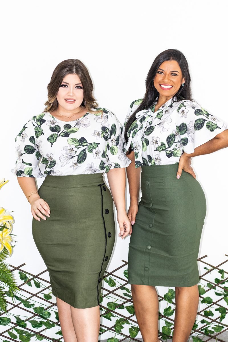 Blusa Michelly Estampada - Imagem 2
