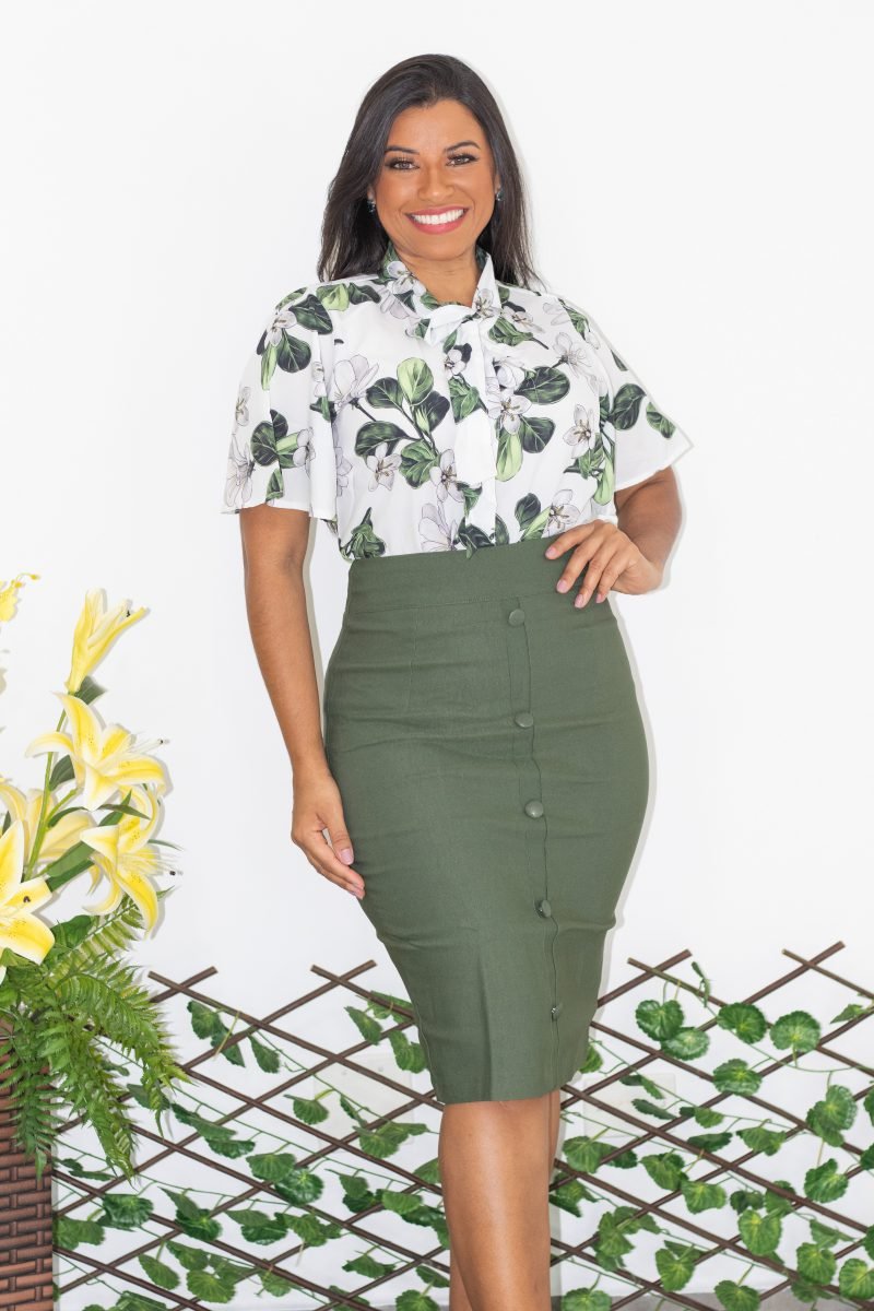 Blusa Miranda Estampada - Imagem 7