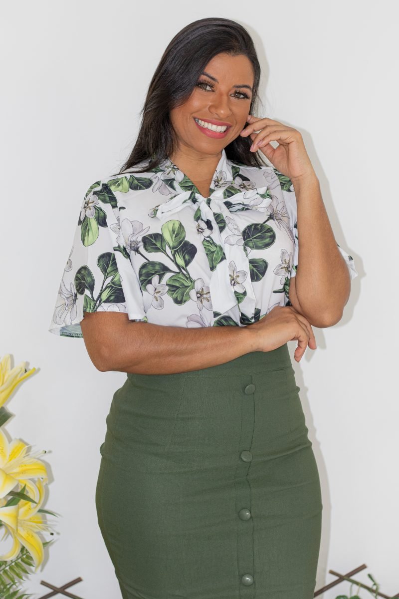 Blusa Miranda Estampada - Imagem 5