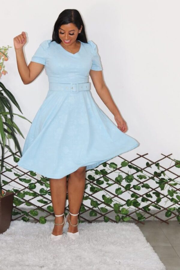 Vestido Valentina c/ Cinto - Imagem 4