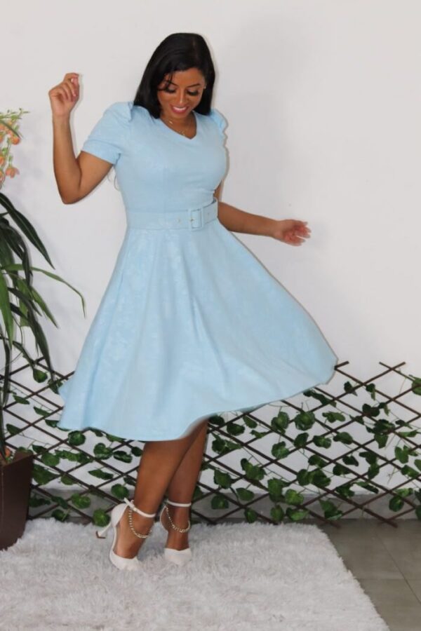 Vestido Valentina c/ Cinto - Imagem 5