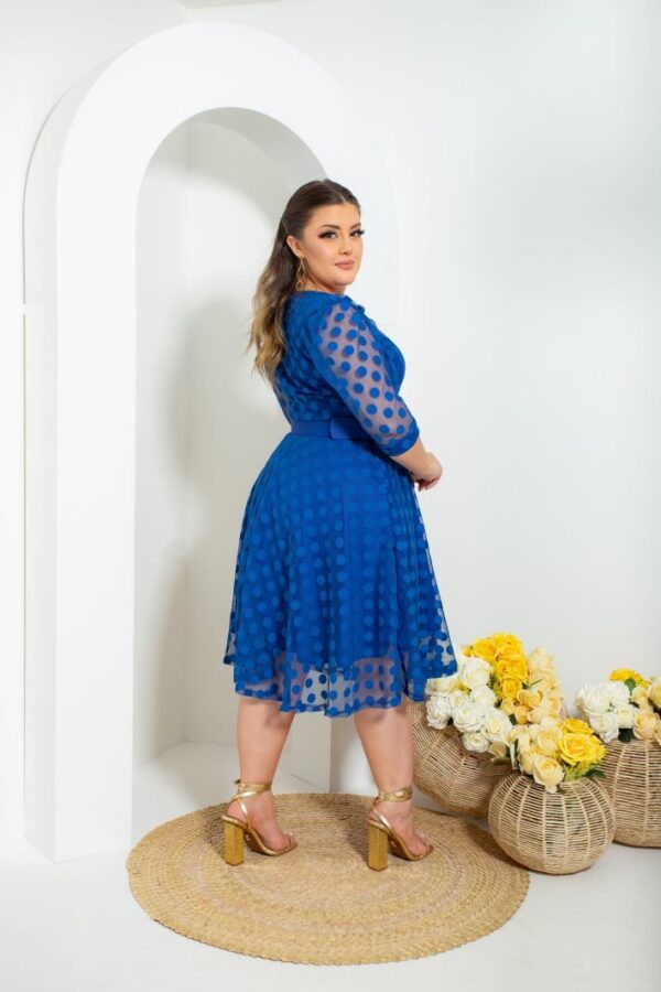 Vestido Thalita c/cinto - Imagem 3