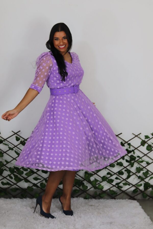 Vestido Thalita c/Cinto - Imagem 10