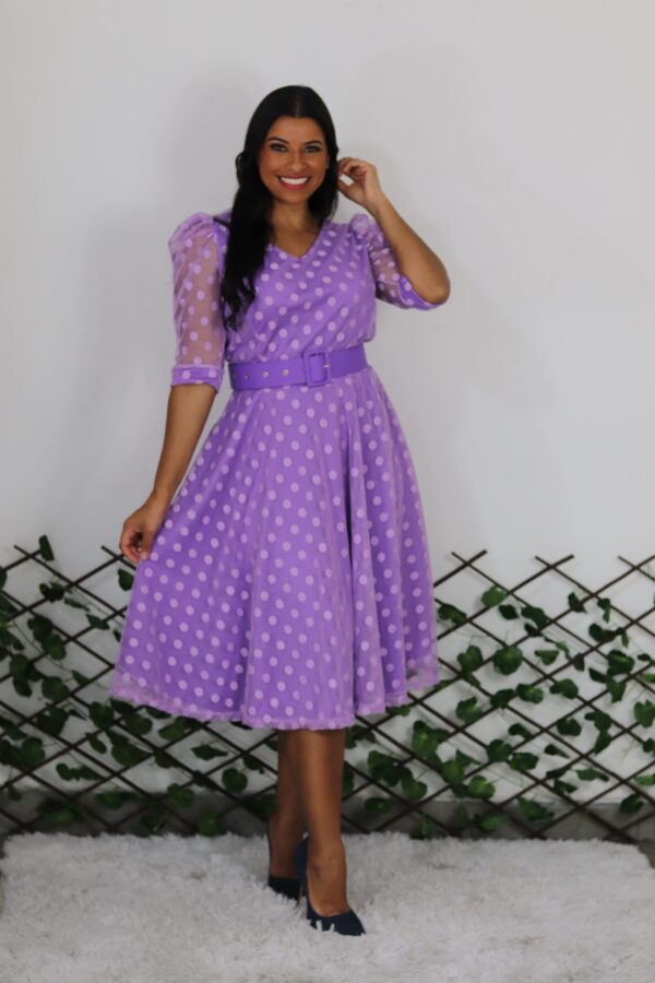 Vestido Thalita c/Cinto - Imagem 9
