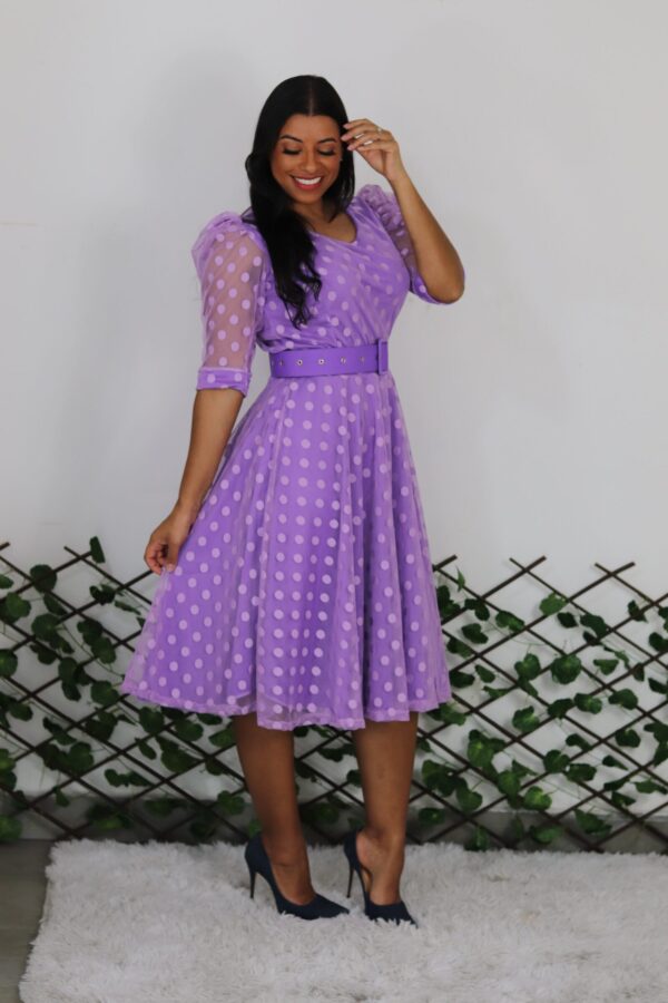 Vestido Thalita c/Cinto - Imagem 8