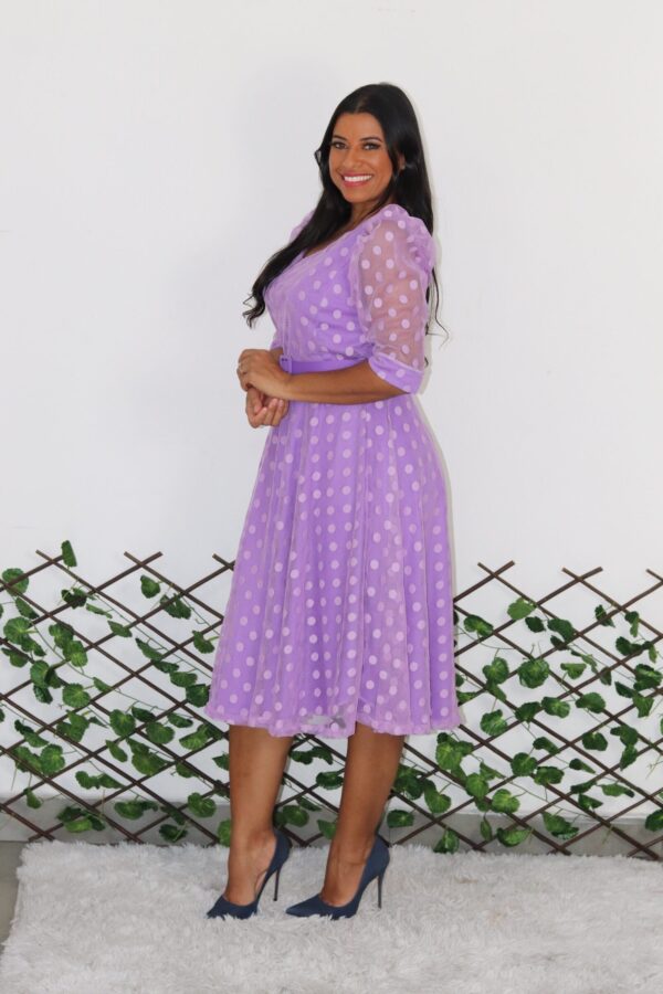 Vestido Thalita c/Cinto - Imagem 5