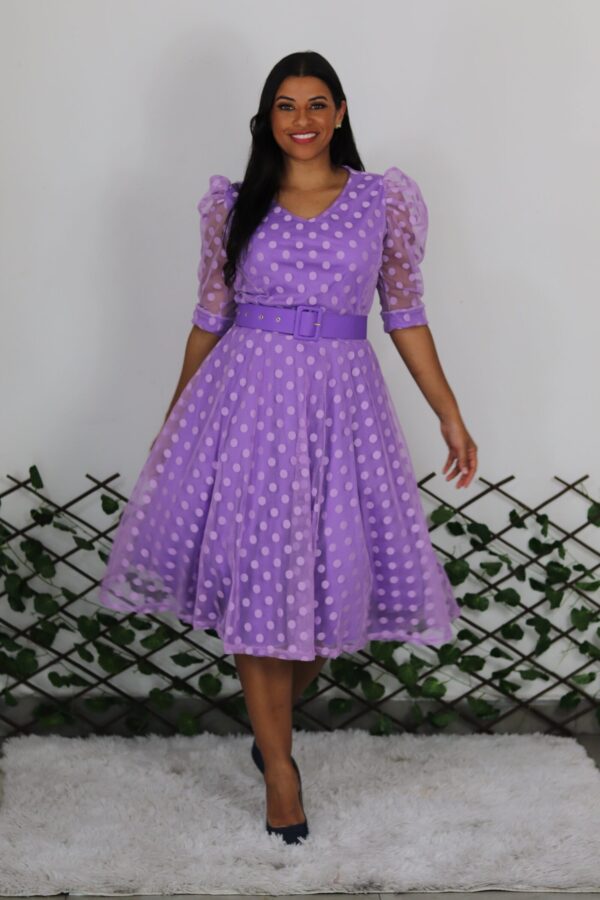 Vestido Thalita c/Cinto - Imagem 2