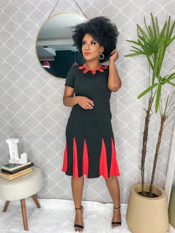 Vestido Malha Crepe