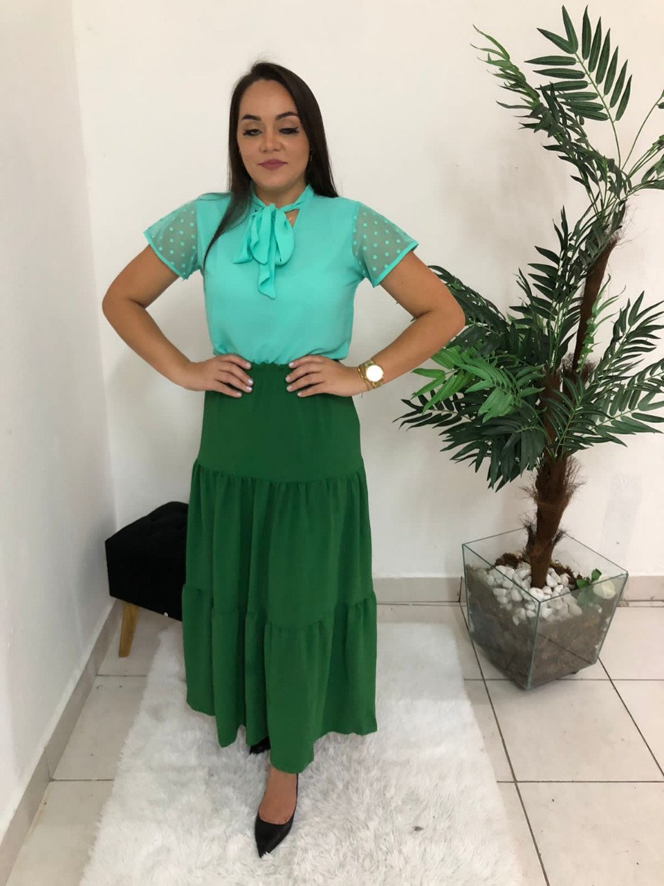 Blusa Kira/verde - Imagem 2