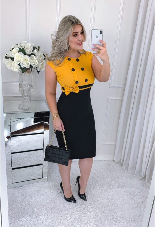Vestido Miney c/Laço - Imagem 3