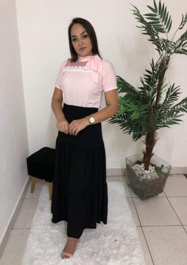 Saia Três Marias Preta - Imagem 3