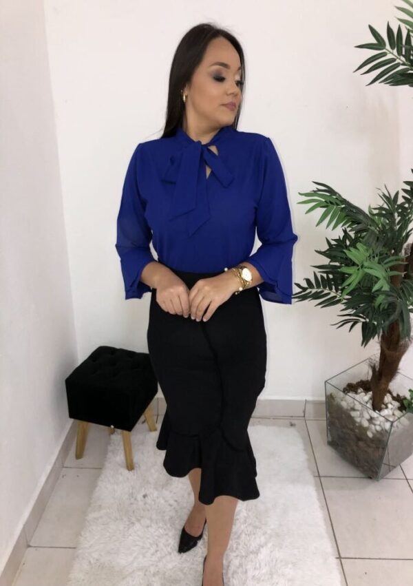 Blusa Samara Azul Royal
