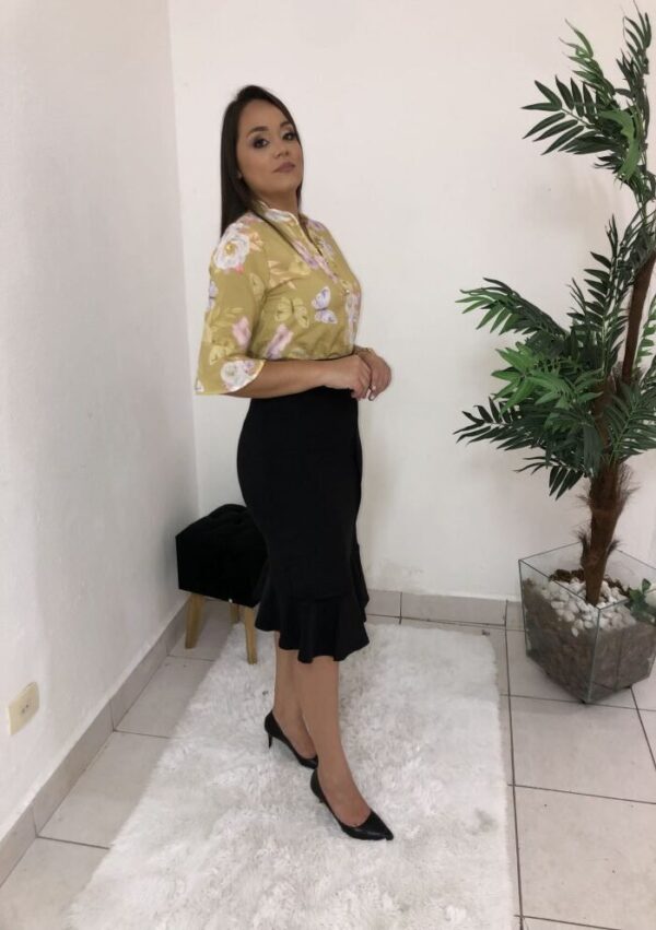 Blusa Flordelis Estampada - Imagem 7