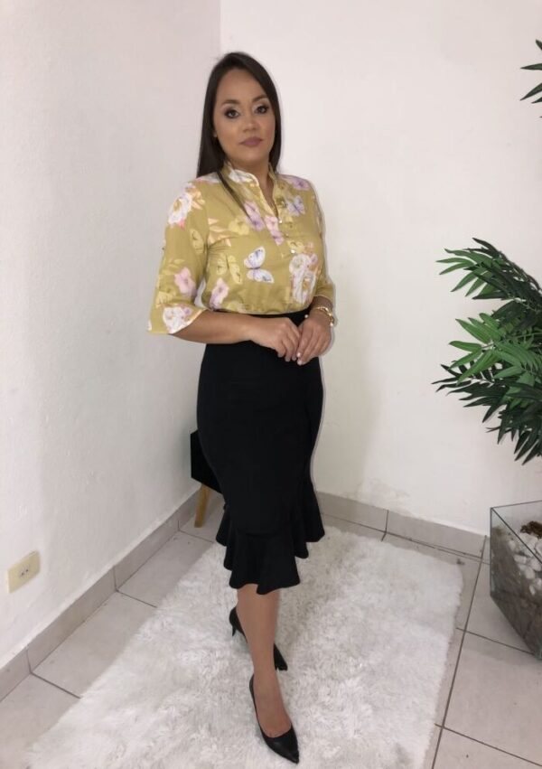 Blusa Flordelis Estampada - Imagem 8