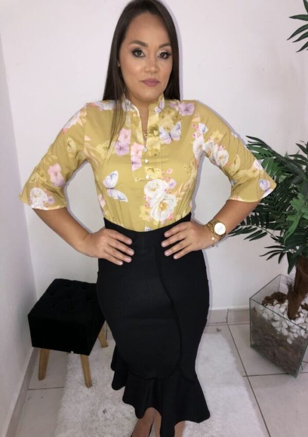 Blusa Flordelis Estampada