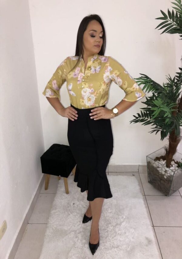 Blusa Flordelis Estampada - Imagem 5