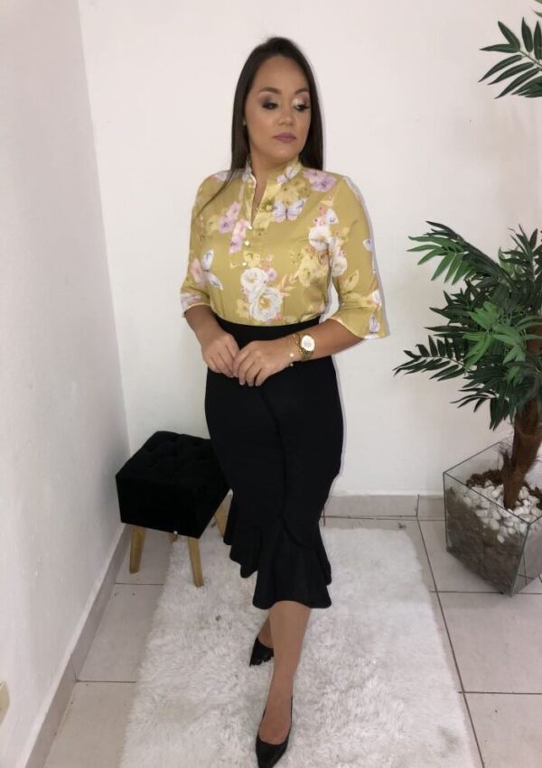 Blusa Flordelis Estampada - Imagem 3