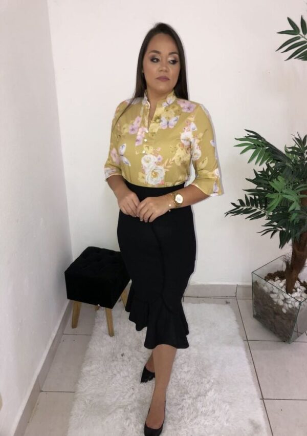 Blusa Flordelis Estampada - Imagem 2