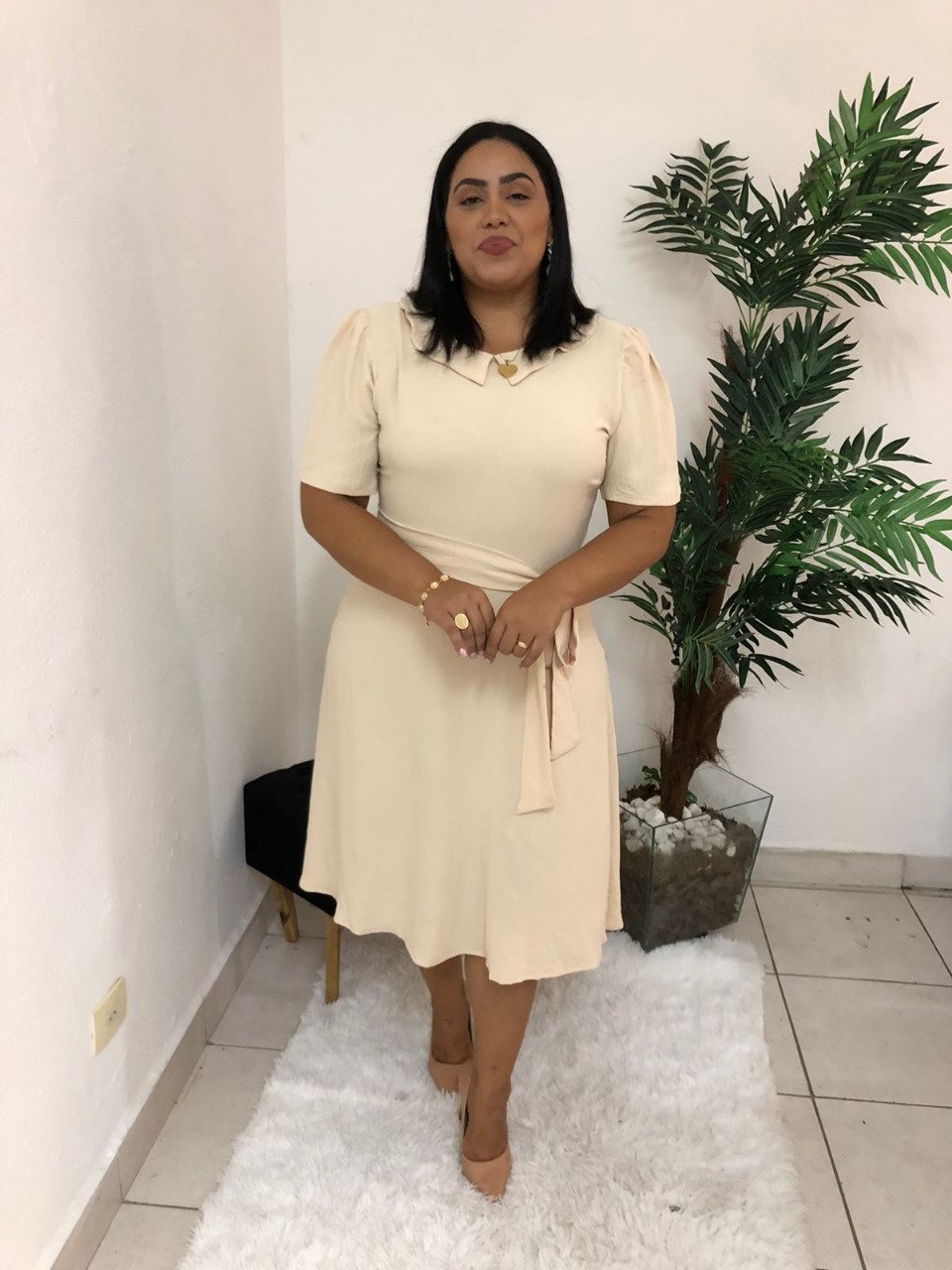 Vestido em Tecido Dunas - Imagem 3
