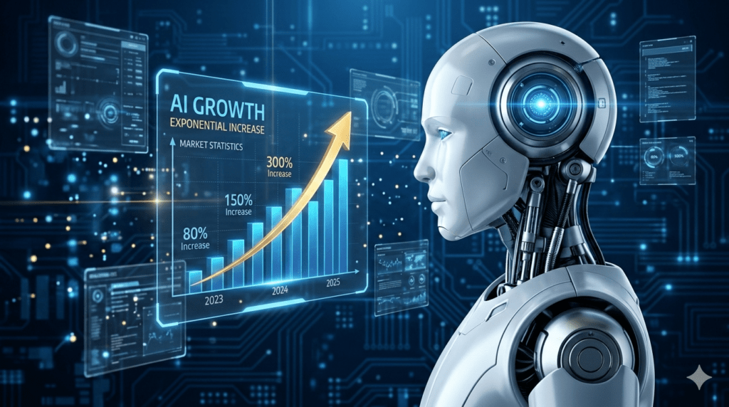 Estatísticas e Crescimento da Inteligência Artificial