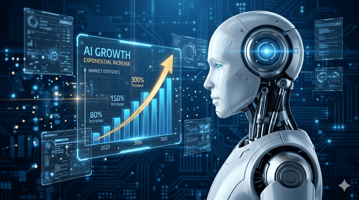 Estatísticas e Crescimento da Inteligência Artificial